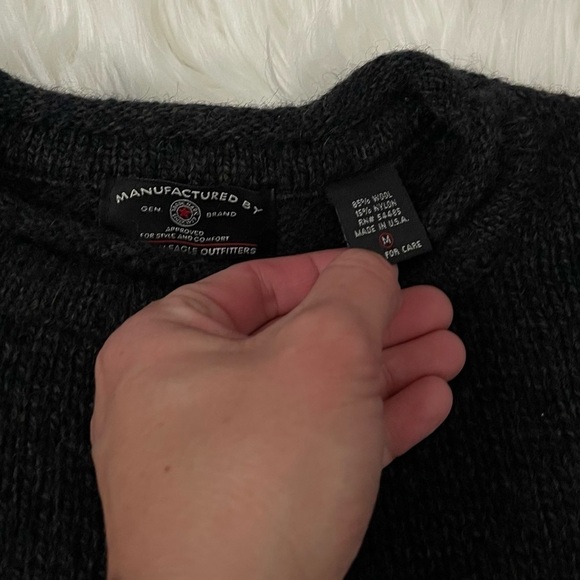 Vintage American Eagle Wool Knit Sweater - Picture 3 of 3